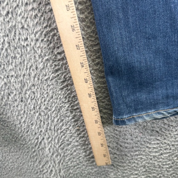 Seven7 Jeans Womens 6 Blue Cotton Denim Bootcut Faded Stretch Western Cowgirl - Picture 8 of 10